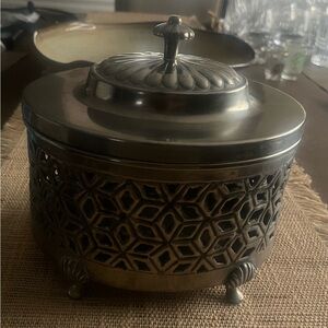 Antique Ornate Silver Box